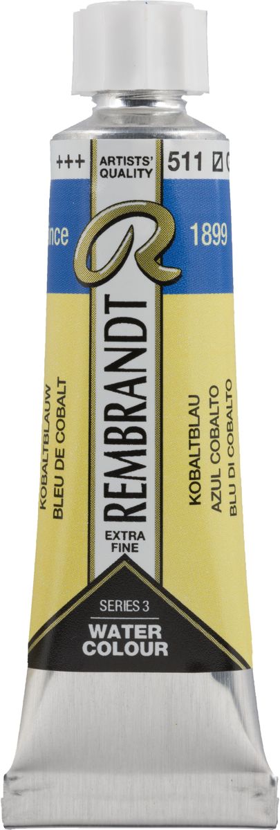 Rembrandt Water Colour Tube 10ml | Cobalt Blue (511)